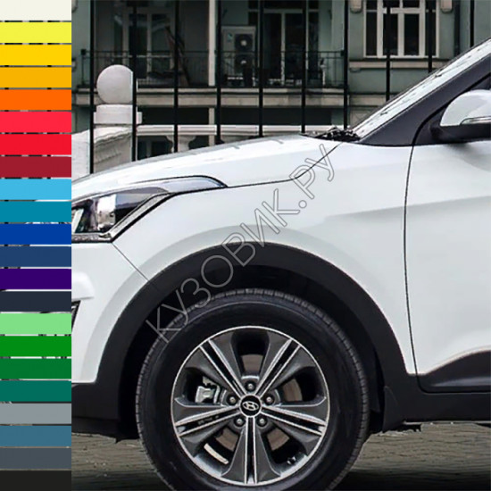 Крыло переднее левое в цвет кузова Hyundai Creta (2016-) с отв Крыло переднее левое в цвет кузова Hyundai Creta (2016-) с отв